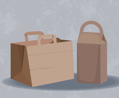 eko torba kolları paket simgeleri