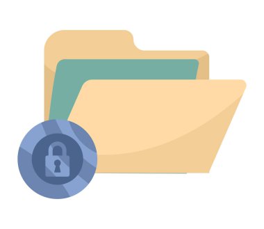 Asma kilitli siber güvenlik dizini