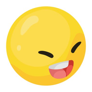 kızgın emoticon 3d biçim simgesi