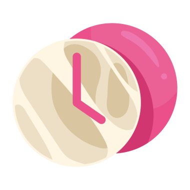 zaman görünmezlik cam biçimleme simgesi