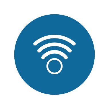 kablosuz bağlantı simgesi izole edildi