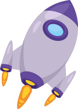 roket uzayı dış simgesi