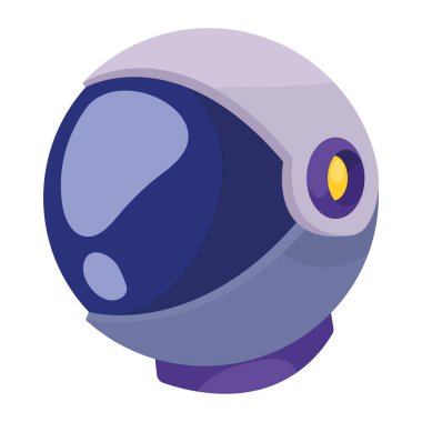 astronaut helmet space outer icon