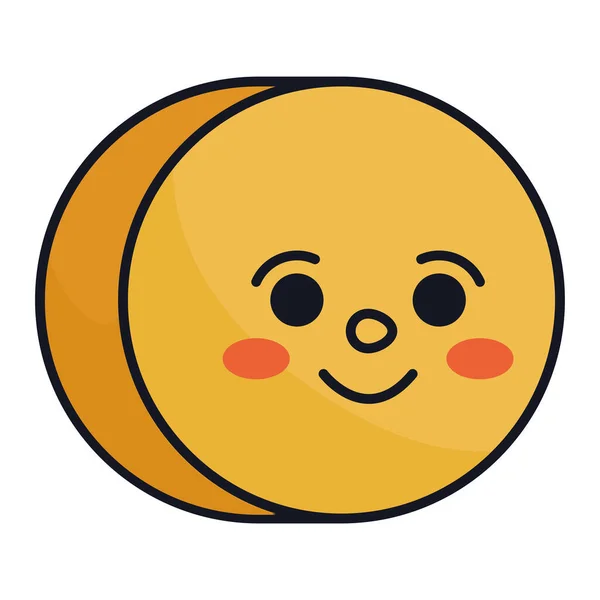 Emoji Retro Popkonst Ikon — Stock vektor