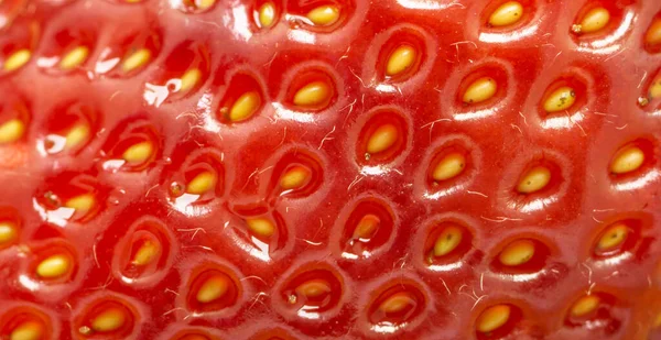 Taze çilek arkaplanının yakın çekimi