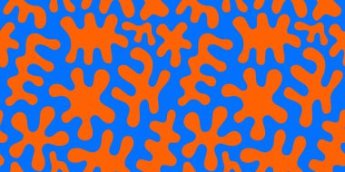 Renkli soyut şekil deseni çizimi retro tarzında. Yaratıcı çizim ile modaya uygun arkaplan.