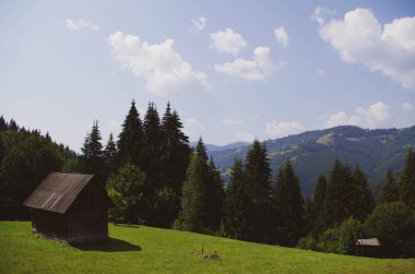 Ormancıların evi dağların tepesinde.