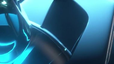 arkaplan cam geometrik şekil çizgisi soyut dinamik döngü oluşturma işlemini 3d engeller