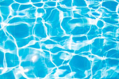 mavi arkaplan su havuzu yüzeyi