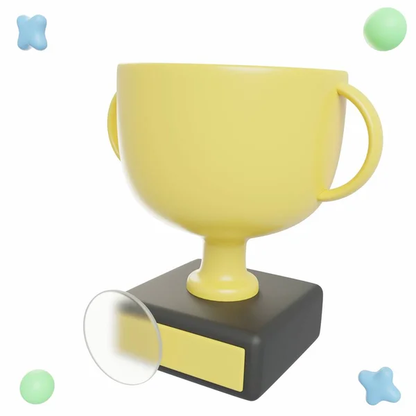 Trophy Ikone Für Unternehmen Und Finanzen Oder Illustrationspaket — Stockfoto
