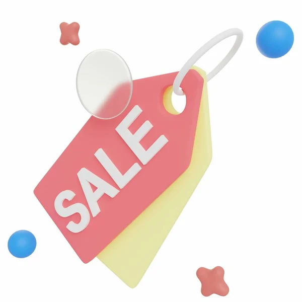 Sale Tag Ecommerce Illustration Icon Pack — Stock Photo, Image