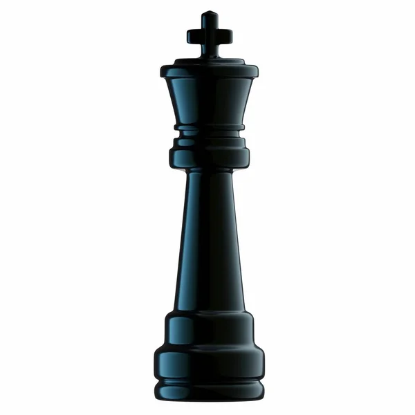 King Chess Illustration — Stock Photo, Image