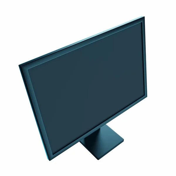 Monitor Display Illustratie — Stockfoto