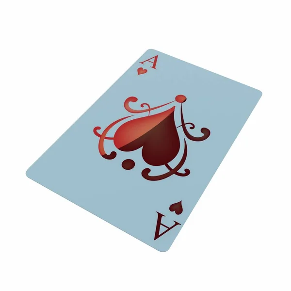 Ace Card Illustration — Stockfoto