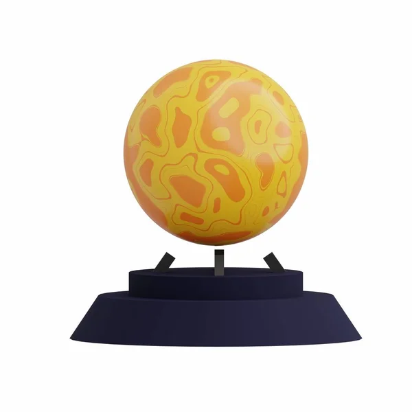3Dマジッククリスタルボール ハロウィンイラストまたはアイコンパック — ストック写真