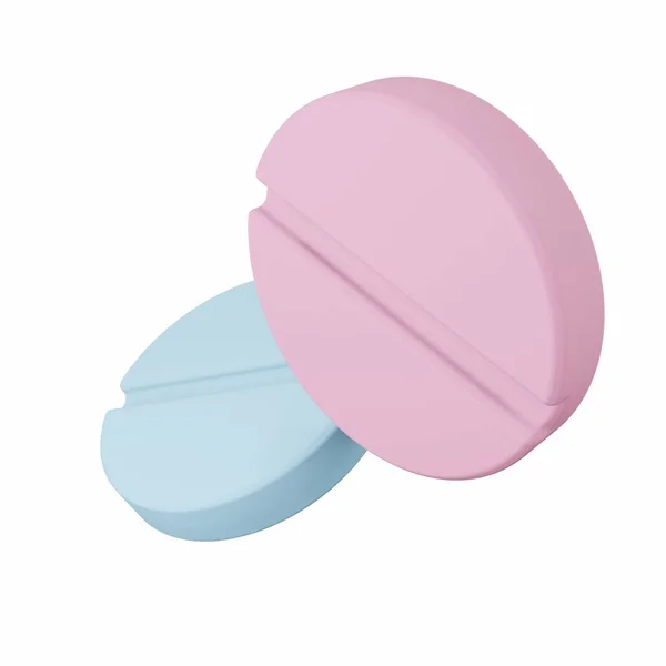 Pill 3Dヘルスケアイラストパック — ストック写真