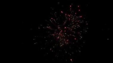 Yangının görüntüsü karanlık gökyüzü arka planında çalışıyor.