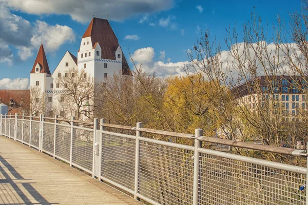 Весна Інгольштадт Парк Німецькому Місті Клензепарк — стокове фото