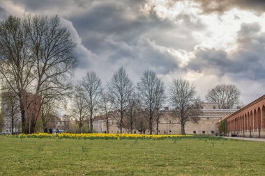 Parkın yaz manzarası, Ingolstadt
