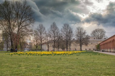 Parkın yaz manzarası, Ingolstadt