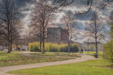Parkın yaz manzarası, Ingolstadt