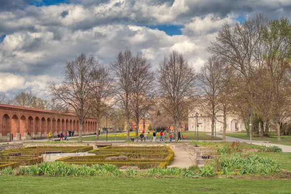 Parkın yaz manzarası, Ingolstadt