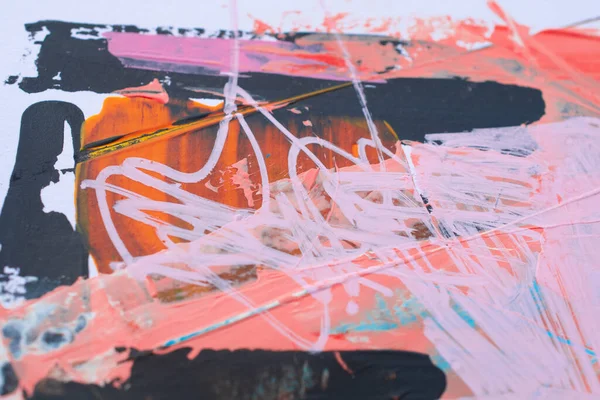 Akrilik resimlerde soyut arkaplan