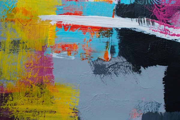 Akrilik resimlerde soyut arkaplan