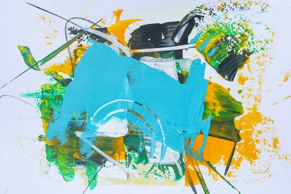 Akrilik resimlerde soyut arkaplan