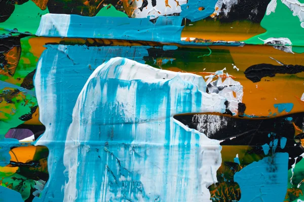 Akrilik resimlerde soyut arkaplan