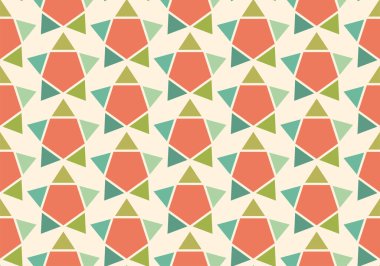 Retro desensiz yıldız klasik karnaval dairesi. Işık sonsuz baskı geometrik hediye dekorasyon kağıdı. Tekstil tasarımı kumaş ambalaj kartı arka planı. Doku sirki duvar kağıdı renk damga vektörü