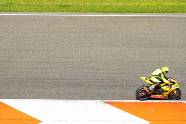 Sessione Fotografica Nel Circuito Cheste Comunità Valenciana Gara Superbike — Foto Stock