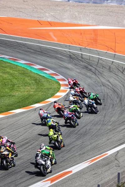 Göğüs çevresinde bir fotoğraf çekimi, valencian topluluğu. superbike yarışması