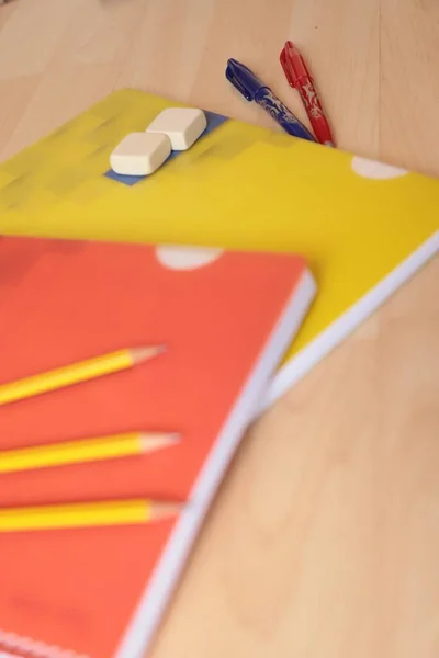 Colorful Sticky Notes Box — Fotografia de Stock