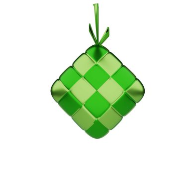 3D ketupat islamik gıda parlatıcısı