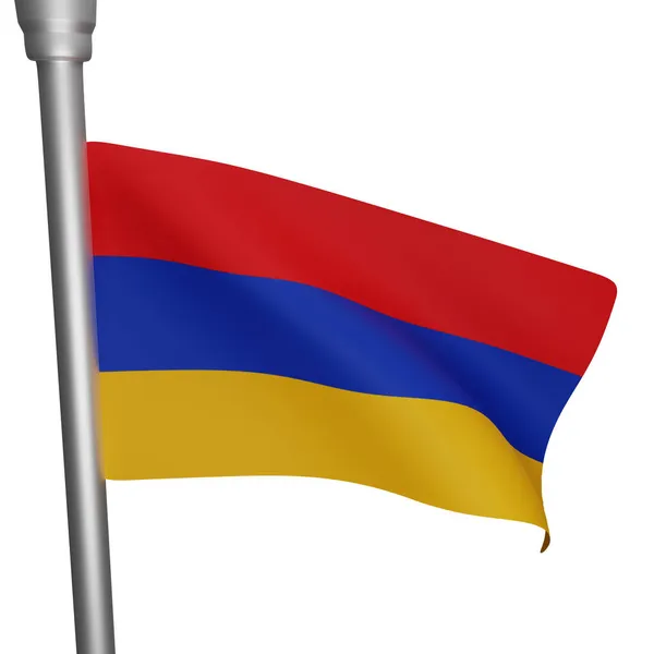 Rendering Armenia Flag Concept Armenia National Day — Stock Photo, Image