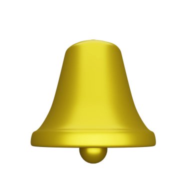 3d işletim çanı arkaplanı izole edildi