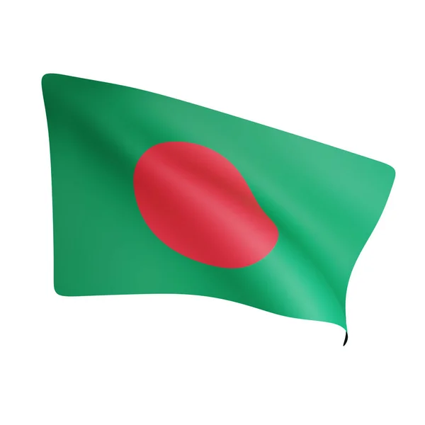 Prestação Bangladesh Conceito Bandeira Bangladesh Dia Nacional — Fotografia de Stock