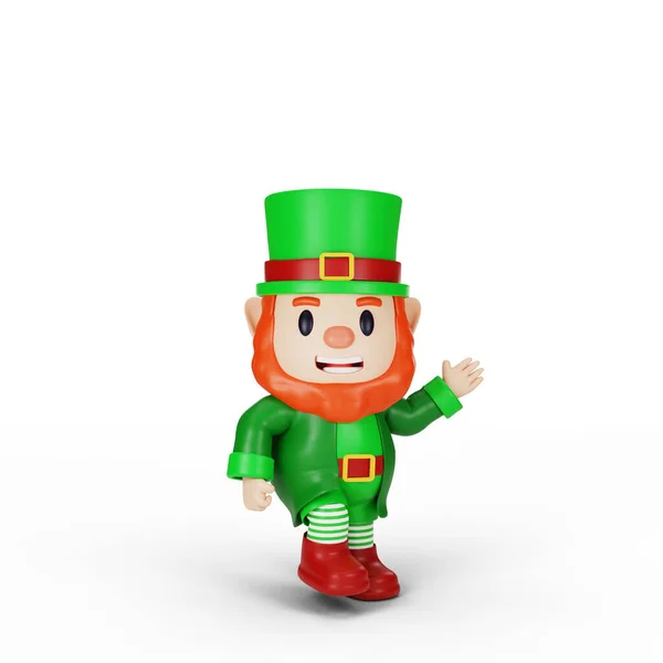 Weergave Van Karakter Patrick Day Concept — Stockfoto