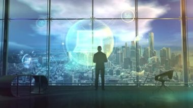 Ağdaki sosyal bağlantılar, 3B oluşturma.