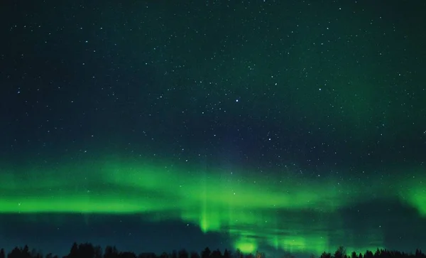 Luzes Norte Aurora Boreal Iceland — Fotografia de Stock