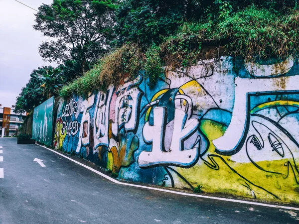 street art, graffiti painting, urban background