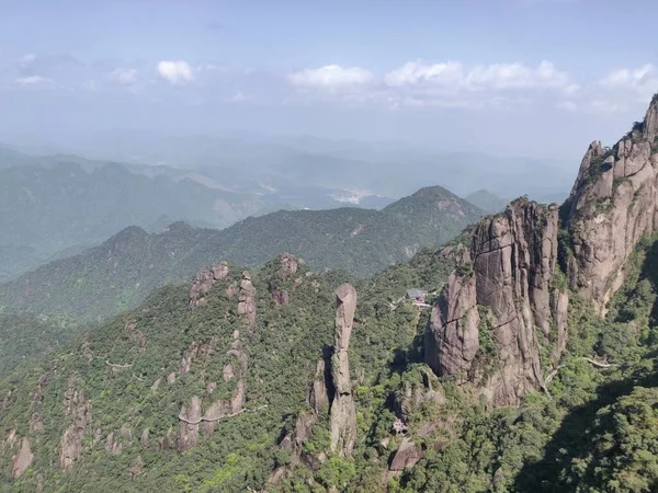 beautiful landscape of the valley of the mountains