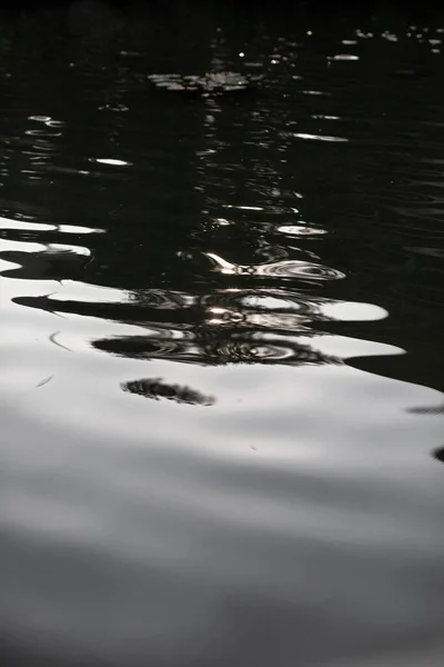 water ripples on the river