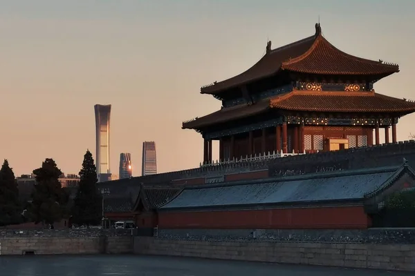 Den Förbjudna Staden Beijing Kina — Stockfoto