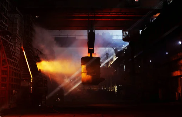 fire welding in the factory