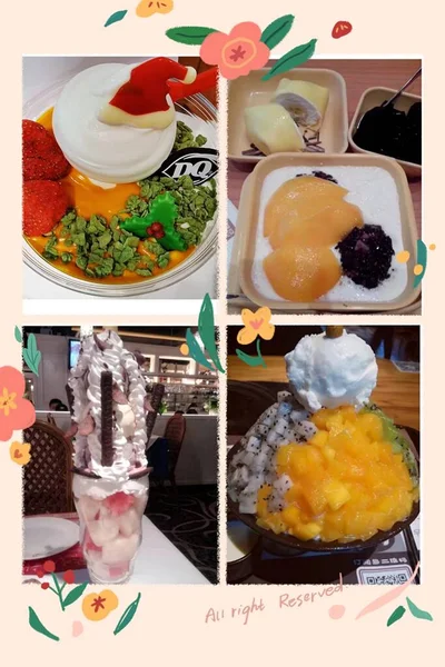 delicious food, dessert, sweets, ice cream, chocolate, cake, candy, jelly, desserts,