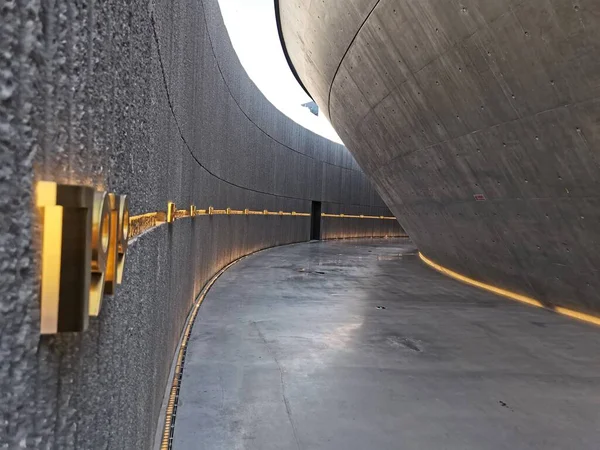 underground bridge in the city