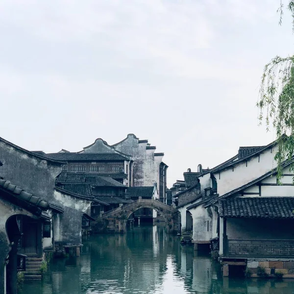 the old bridge in the city of the most famous landmark in the forbidden