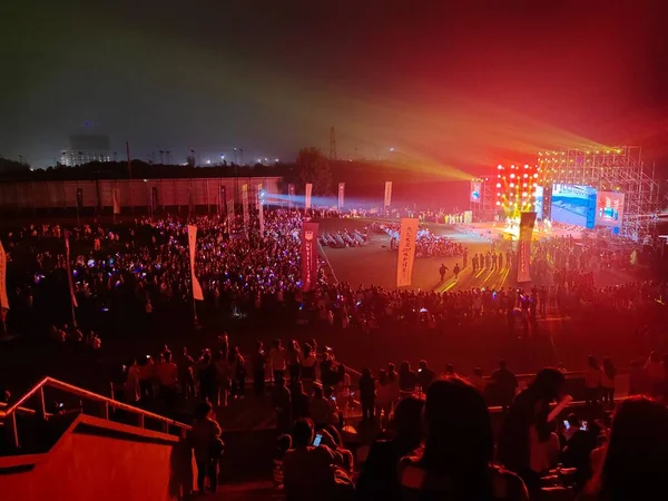 crowd of people at the concert